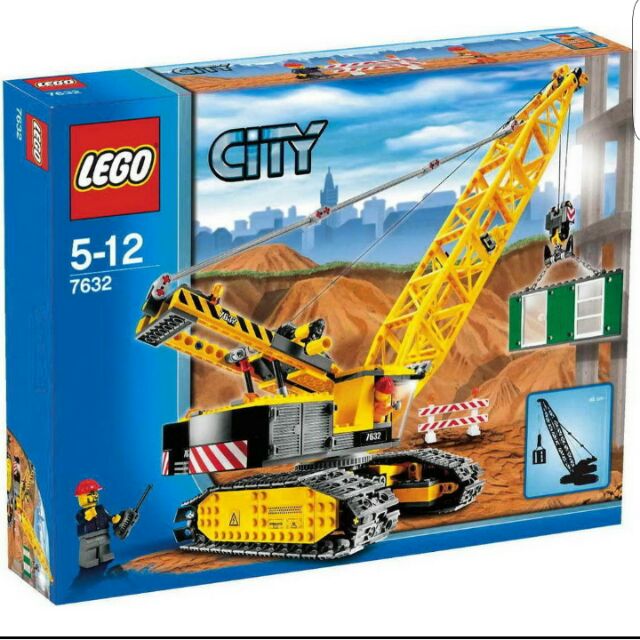 樂高 LEGO 7632 履帶 起重機 crawler crane 城市系列 工程 絕版
