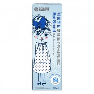 海昌 玻尿酸水潤多效保養液-360ml 〈贈全新隱眼盒〉
