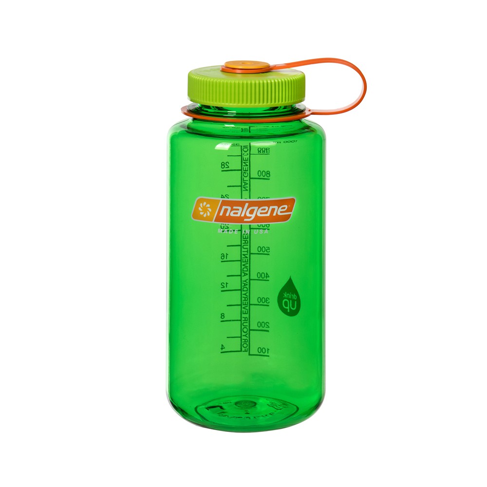 ｜享趣戶外｜《Nalgene》美國專業水壺1000cc寬嘴水壼 哈密瓜