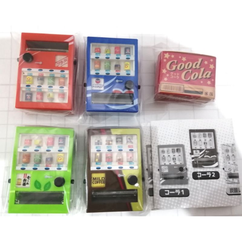 日版 j. Dream 迷你 飲料自動販賣機 盒玩 轉蛋 扭蛋 全5種