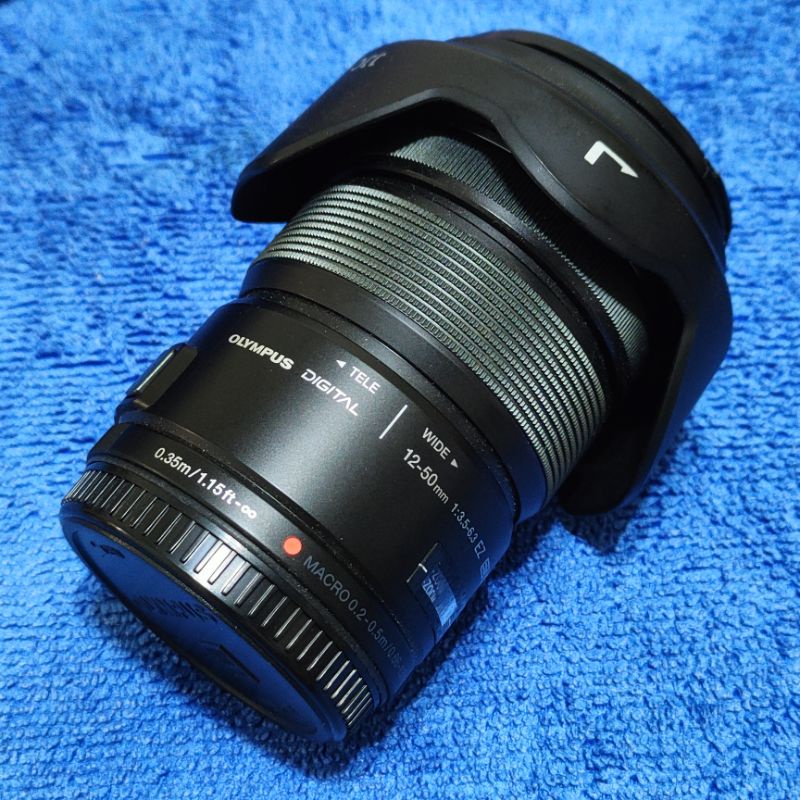 二手Olympus 12-50mm f3.5-6.3 EZ鏡頭 電動鏡 微距 M43 M4/3