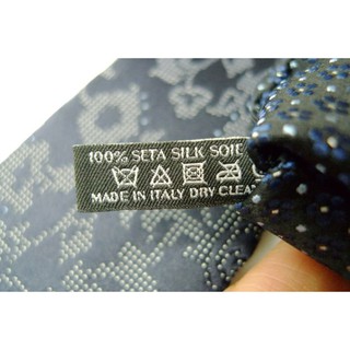 【Ermenegildo Zegna】時尚藍花真絲多功能眼鏡袋 Made in Italy〔全新真品〕