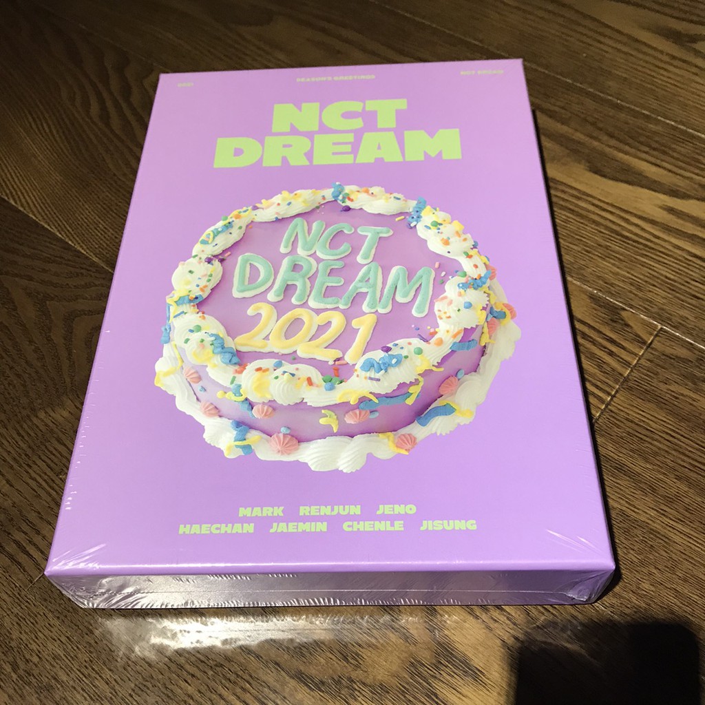 NCT DREAM 2021 年曆 現貨 season's greetings 馬克 仁俊 帝努 楷燦 渽民 辰樂 志晟