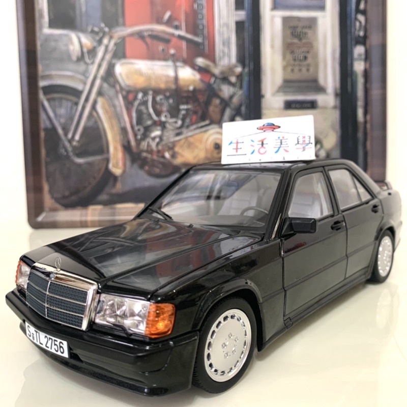 【生活美學】👏全新現貨24H當天出貨1:18 1/18 Norev Benz 190E 2.3-16 W201賓士 霸告