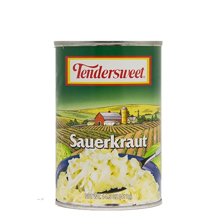 美國 Tendersweet 德式酸菜 德國酸菜  Sauerkraut 411g