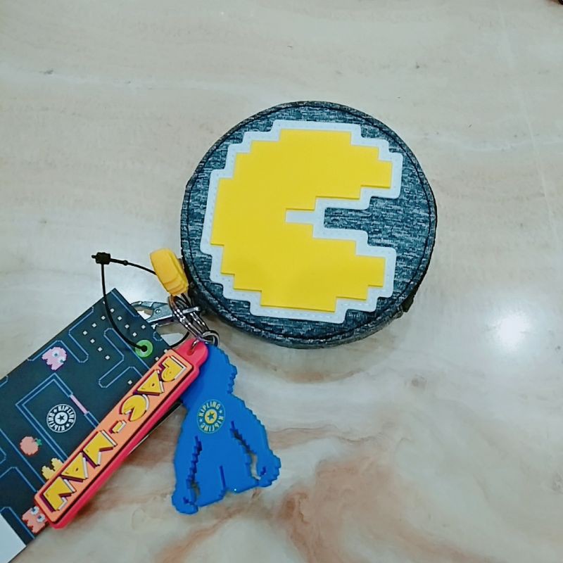 kipling x PAC- MAN 聯名款零錢包