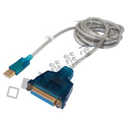 USB轉IEEE 1284 25pin/25針/DB25母 點陣式列印機/列表機/印表機線1.5公尺支援WIN10