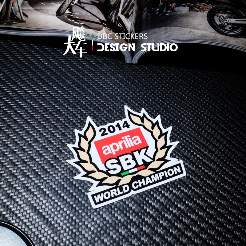現貨 Aprilia 阿普利亞紀念標rsv4 Gpr125 Sr Max300車貼反光貼紙 蝦皮購物