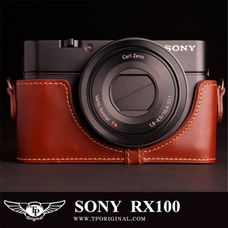 【臺灣TP 】相機皮套 真皮底座 SONY RX100 第一代 專用