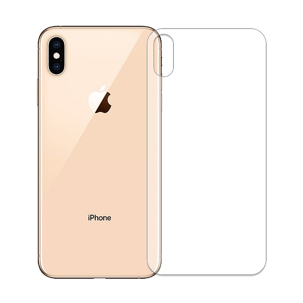 iPhone7/8/7+/8+/X/Xs/XR/Xs Max 【全版後貼】軟膜保護貼/水凝膜/金剛隱形膜附刮卡