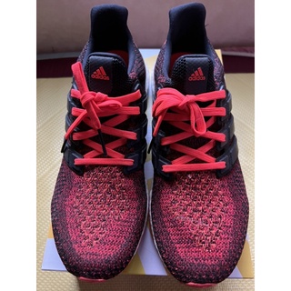 adidas Ultra Boost 2.0 Core Black Solar Red US10.5 (中古）