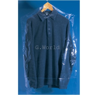 【G.World】(大包裝)斜肩套 衣服防塵套 洗衣透明套