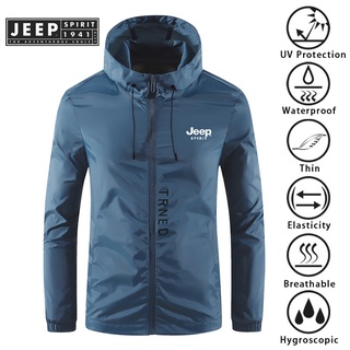 Jeep SPIRIT 1941 ESTD upf50+韓系防曬衣冰絲防曬衣騎行防曬衣防紫外線