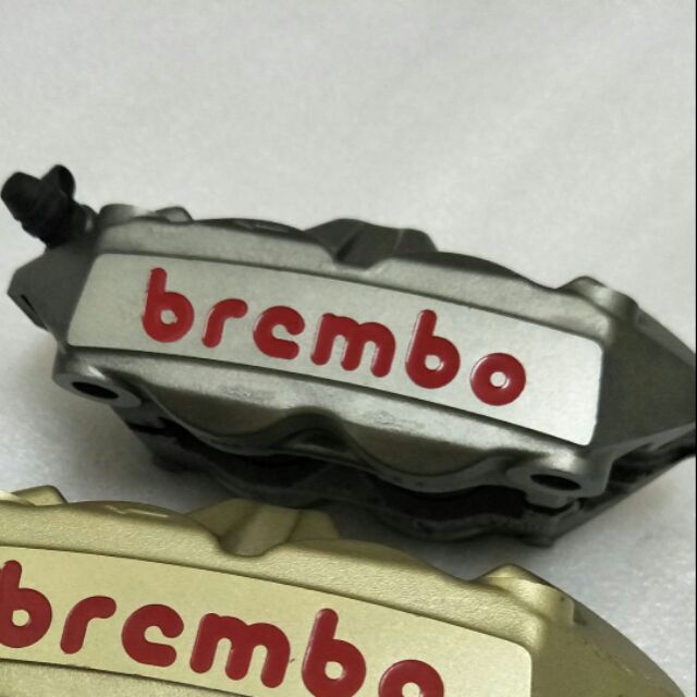 Brembo m4 灰紅+sbs rs來令片