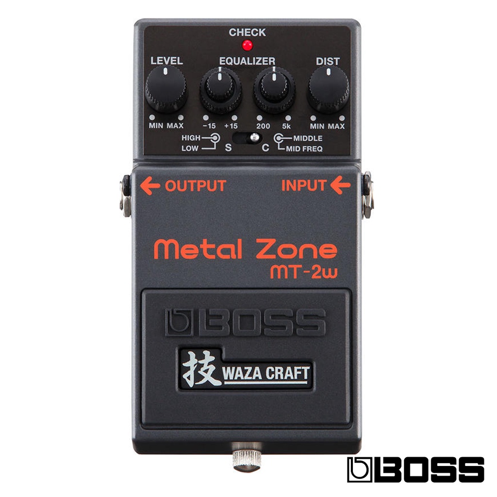 BOSS MT-2W Metal Zone 單顆 破音 效果器【又昇樂器.音響】