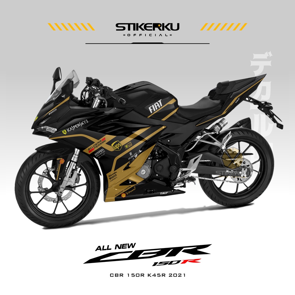 HONDA 貼花全新 CBR150R 2021 貼紙庫存貼花貼花 cbr 150r 2021 本田 CBR150R K4