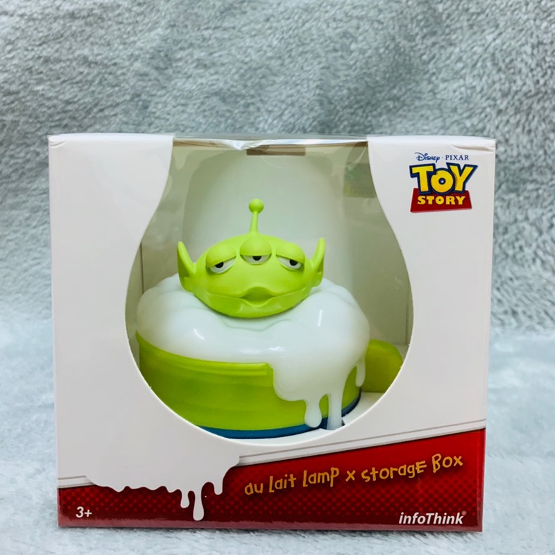 Disney 迪士尼 玩具總動員 Toy Story 泡泡歐蕾小夜燈 收納盒 三眼怪