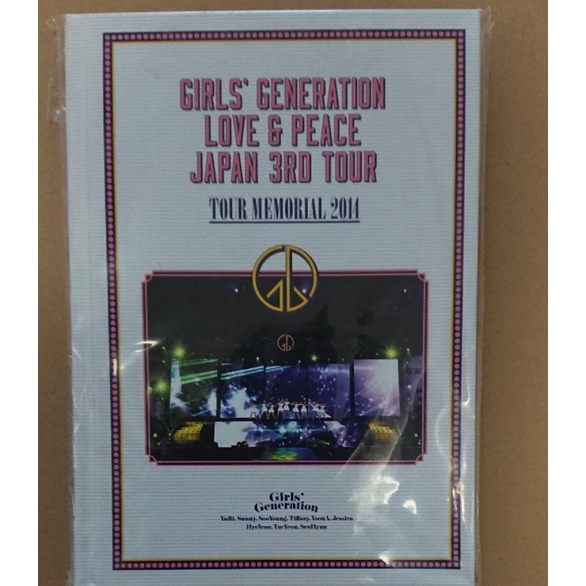 少女時代少時snsd 官方日三巡 Japan 3rd Tour Tour 寫真新品未拆封 蝦皮購物