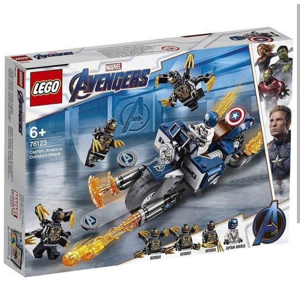 【鄭姐的店】樂高 76123 SUPER HEROES 系列 - Captain America: Outriders