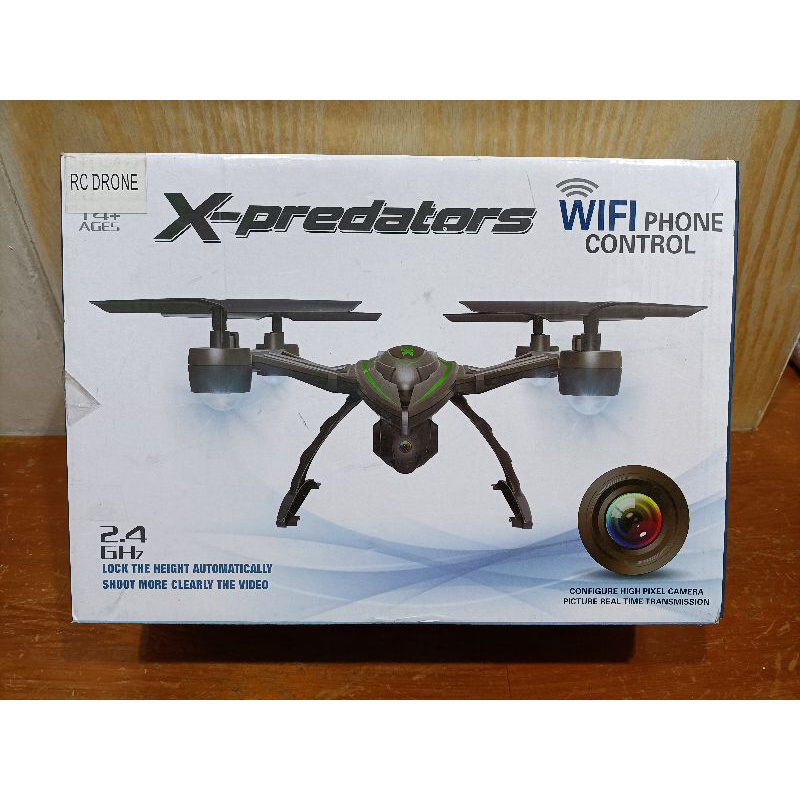 空拍機/航拍機 X-predators WIFI 2.4GHz