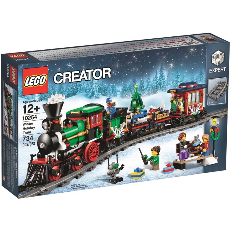 LEGO 10254 CREATOR 冬季系列 冬季火車 聖誕列車