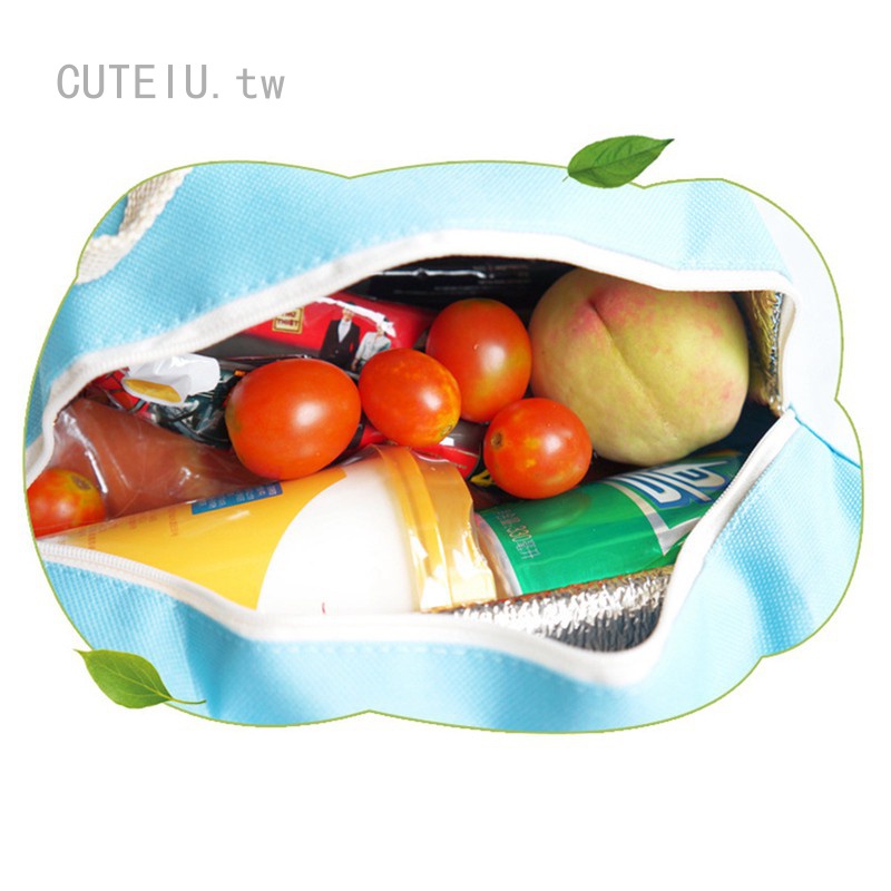 Cuteiu 創意便捷式龍貓保溫包便當袋 防水牛津布加厚午餐包冰袋