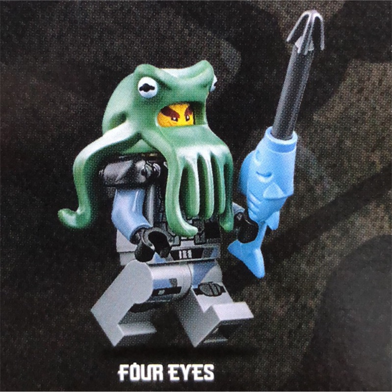 [台中翔智積木］LEGO 樂高 忍者系列 70631 Four Eyes 附武器(njo377)