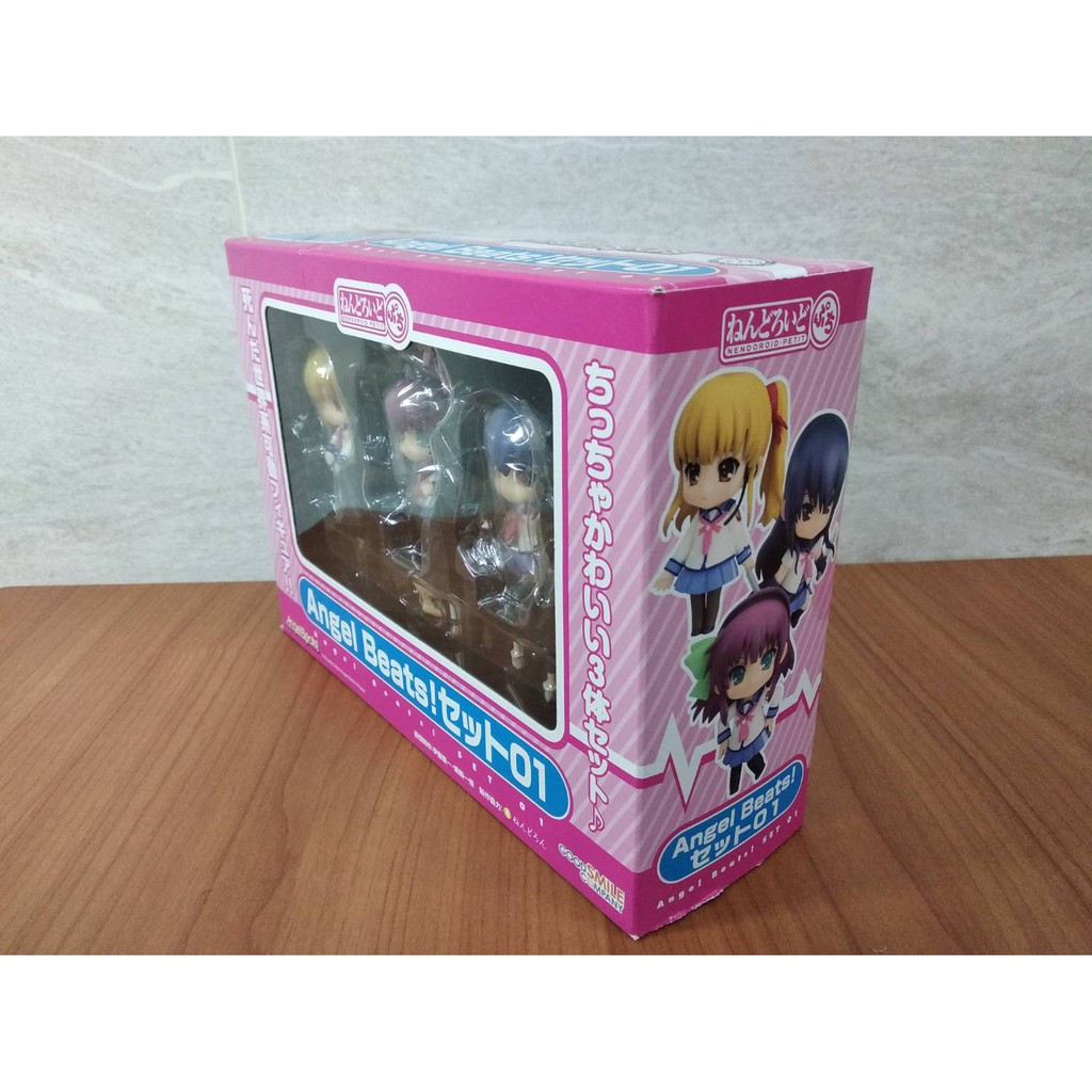 日版angel Beats 天使心跳天使的脈動由理遊佐椎名小黏土人01 蝦皮購物