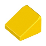 📌磚 樂高 Lego 黃色 Yellow  30度小斜角 54200 4504381 黃