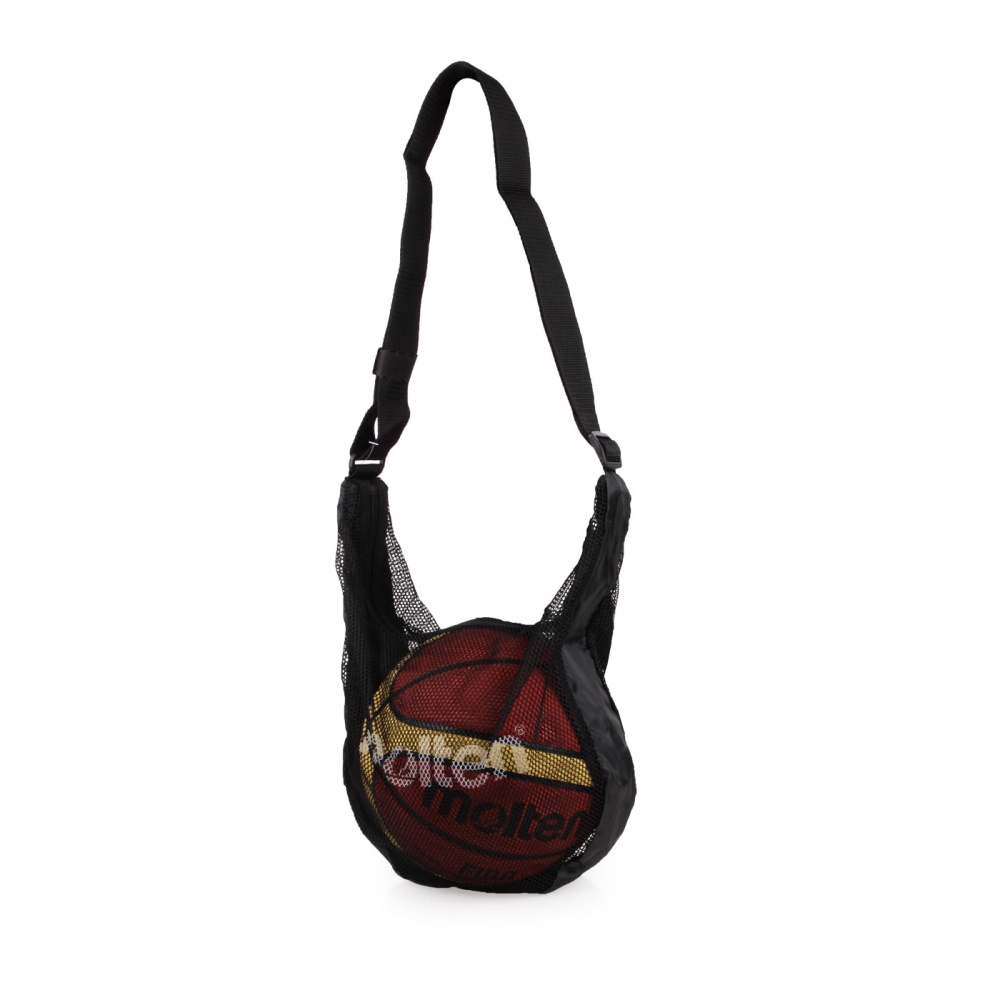 Molten 籃球網袋(球袋 黑 NB1B