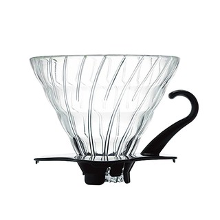 【日本HARIO】V60黑色02玻璃濾杯 1~4杯《WUZ屋子》咖啡用品