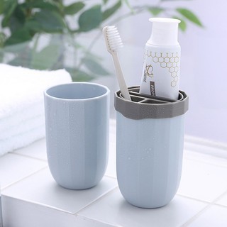 【臺灣24H出貨】漱口杯 旅行牙刷杯 牙膏牙刷收納盒 洗漱杯 牙刷杯 牙刷盒 便攜洗漱杯 收納盒 旅行收納【RS972】