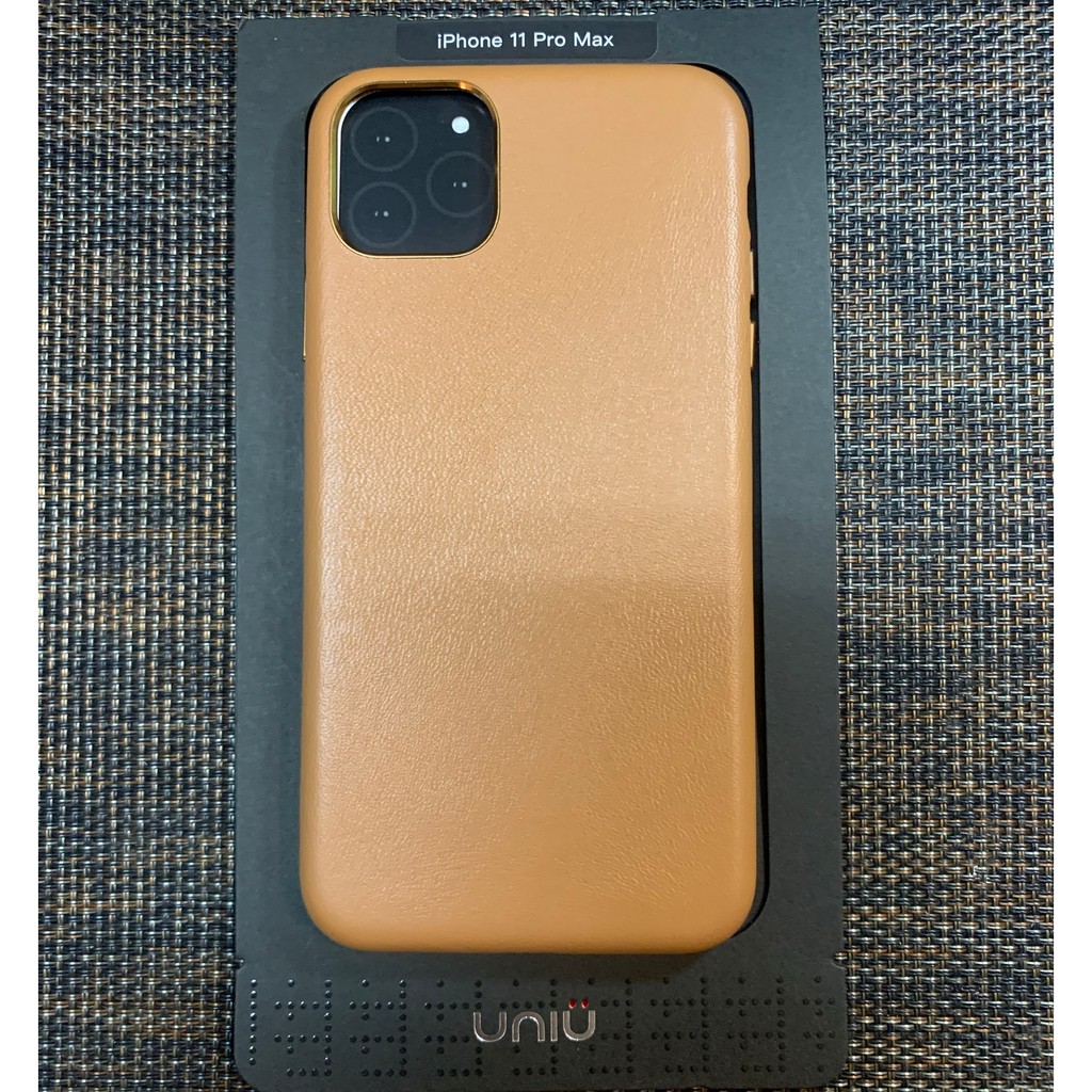 UNIU  iPhone 11 Pro Max 手機殼 CUERO 全包 皮革 焦糖棕
