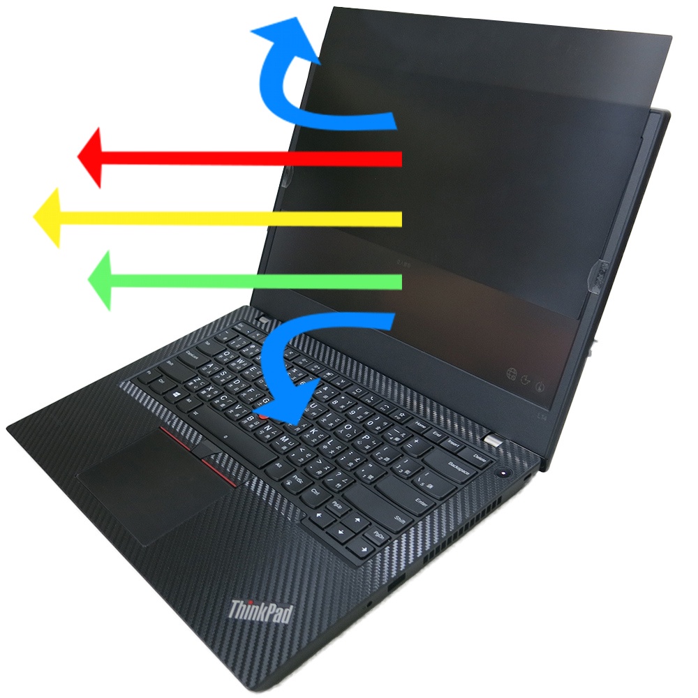 【Ezstick】Lenovo ThinkPad L14 Gen2 NB 筆電 抗藍光 防眩光 防窺片