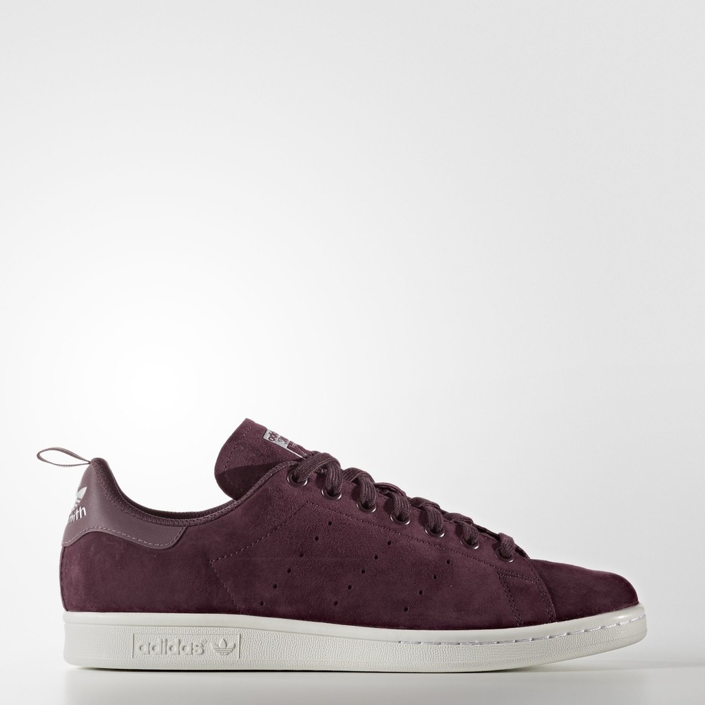 英國代購 adidas Originals Stan Smith 紫紅麂皮絨 S80028