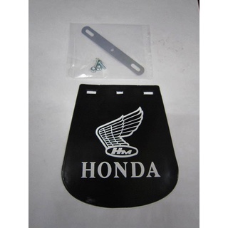 4Motorcycle YAMAHA/HONDA/SUZUKI/ LOGO造型橡膠擋泥板 土除橡皮前擋泥板片(小)