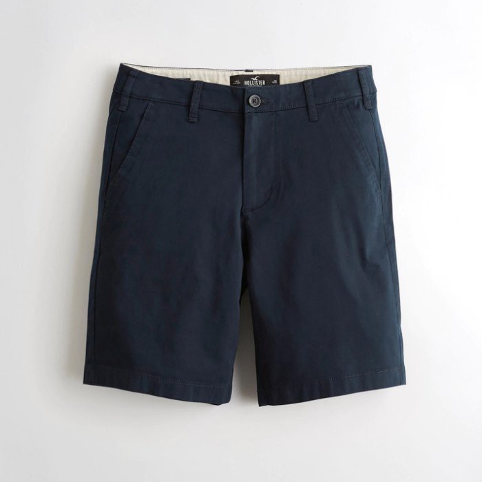 【HOLLISTER Co.】【HCO】HC男款休閒短褲19款黑藍 F07190817-02