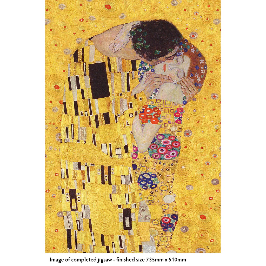 [現貨]【拼圖】ＦＴ1000片| 克林姆 吻 Klimt: The Kiss