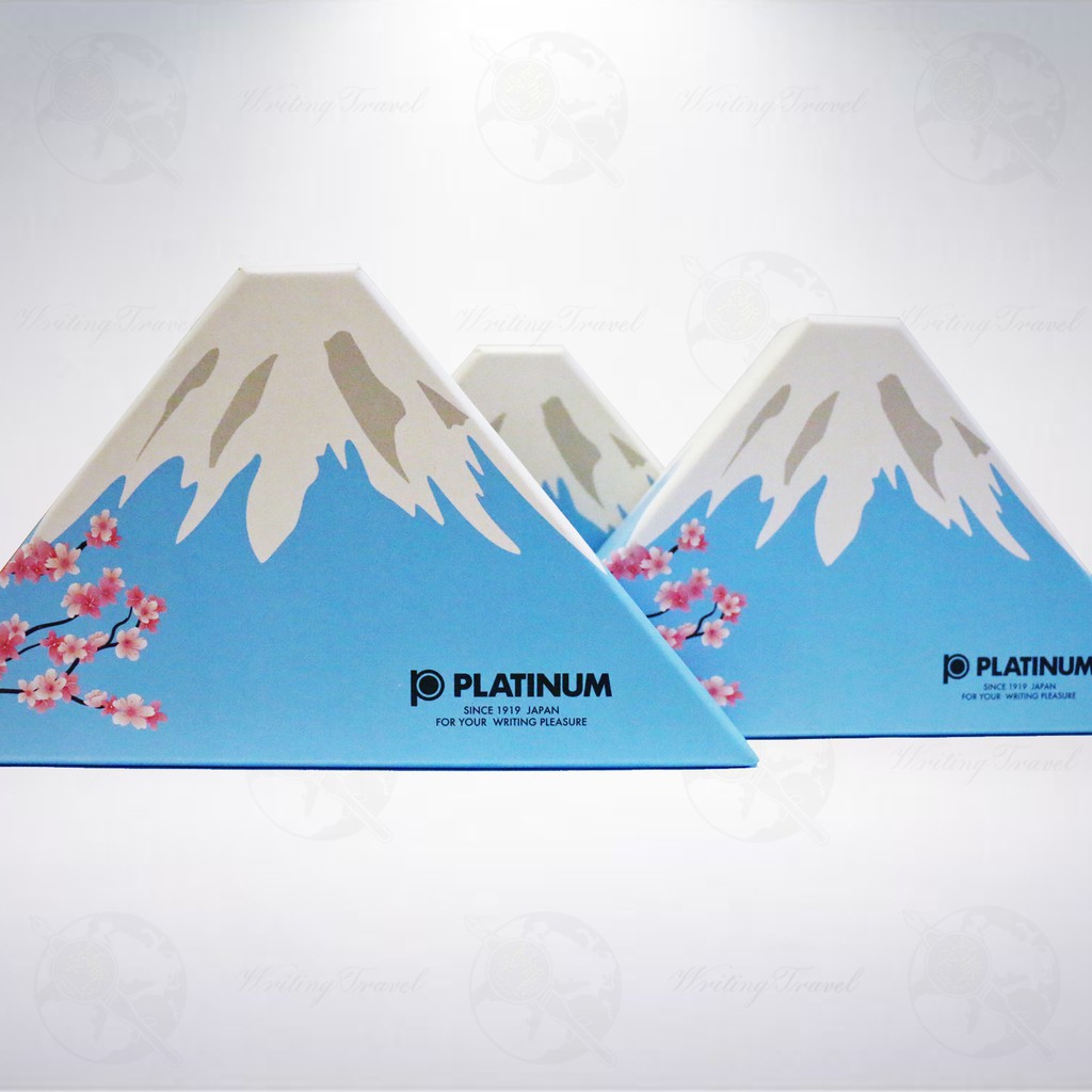 日本 PLATINUM 白金 PGB-3000A 鋼筆富士山禮盒款