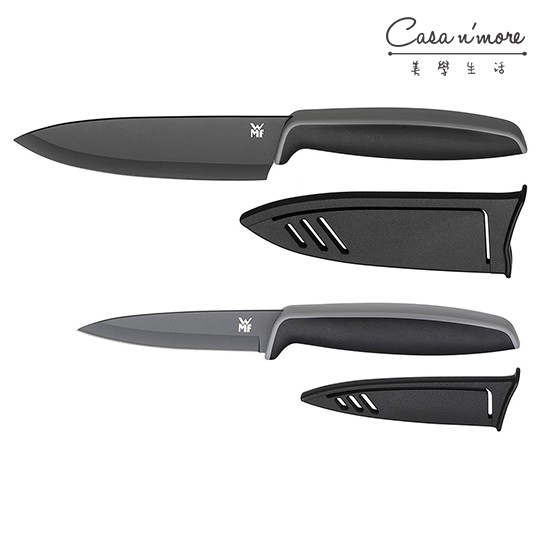 WMF Touch 主廚刀多用途刀 2入 黑色 含刀套