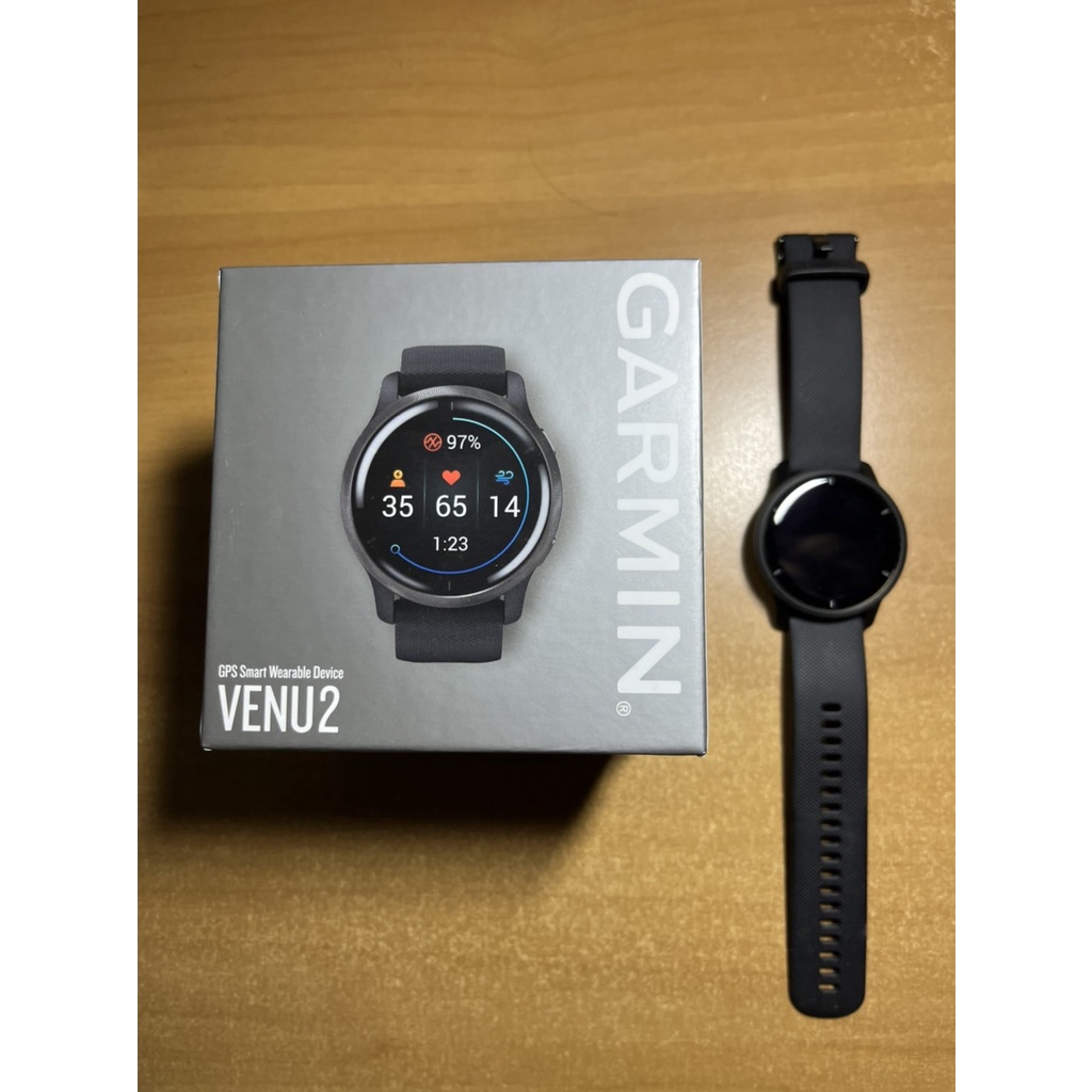 [二手][九成新]Garmin Venu 2 二代 心率 血氧 智慧手錶