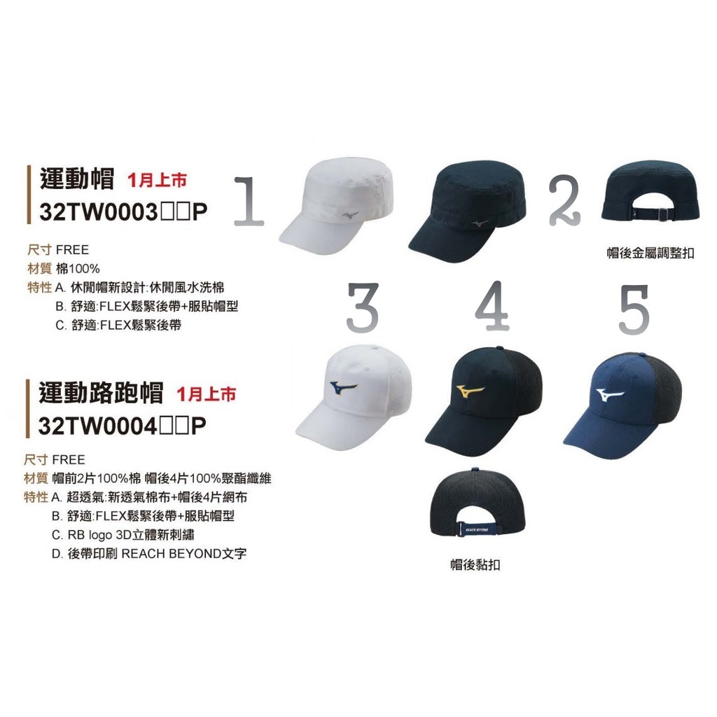 美津濃 MIZUNO 可調式 棒球帽 路跑帽 運動帽 壘球帽 遮陽帽 帽子 球帽