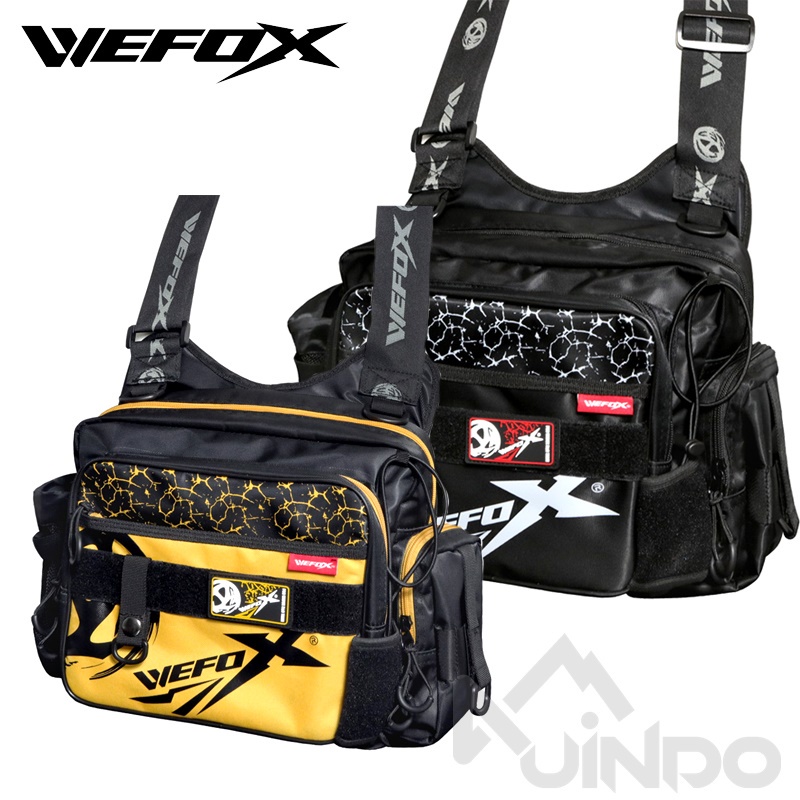 【敬多路亞】WEFOX 鉅灣 多功能 路亞包 釣魚包 附工具盒 路亞 釣魚 側背包 腰包 包 WDX-1068 VFOX