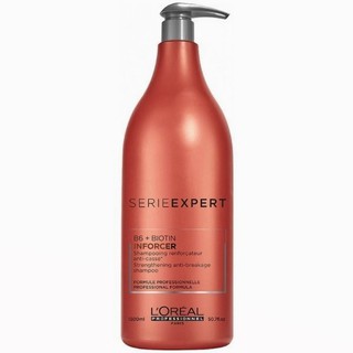 ~髮品小張哥~LOREAL 萊雅 絲漾博B6洗髮精 1500ml 附壓頭 角蛋白新包裝