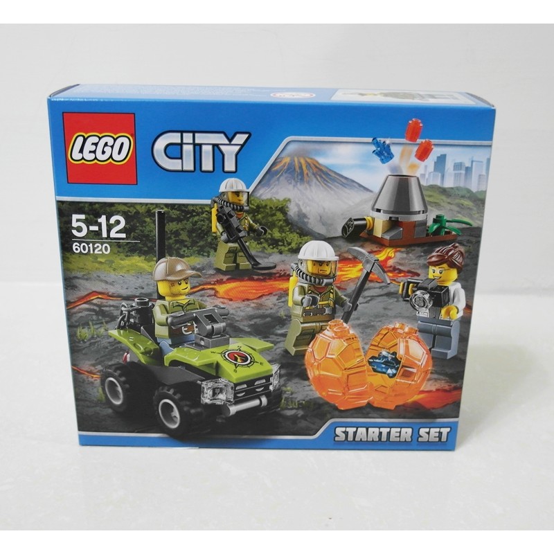LEGO 樂高 60120 CITY城市系列 火山基礎組合 全新未拆