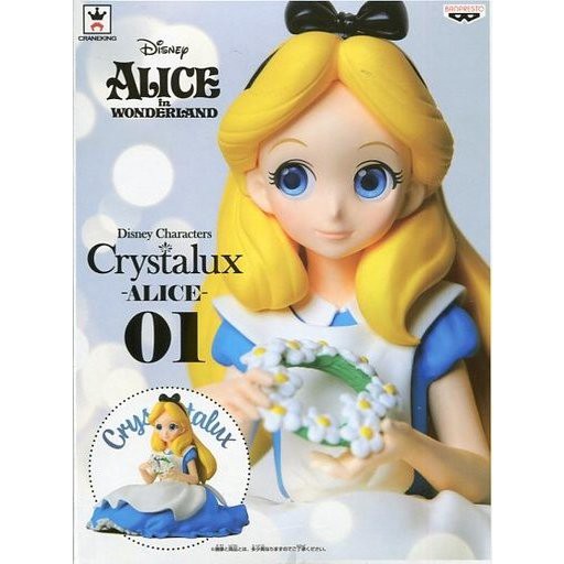 日版 景品 Disney Characters Crystalux Alice 愛麗絲