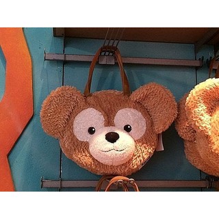 Disney 迪士尼 Duffy 達菲熊 後背、側背包 手提包3用包 / 全新