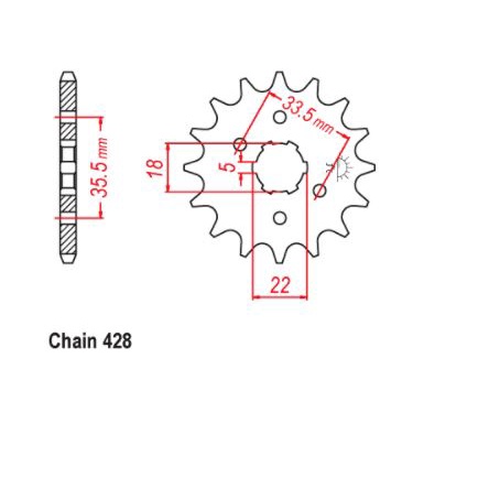 高雄 [ 哈利輪胎 ] 太陽牌 YAMAHA TW200 TW225 前/後 鋼製齒盤 JT齒盤 齒輪