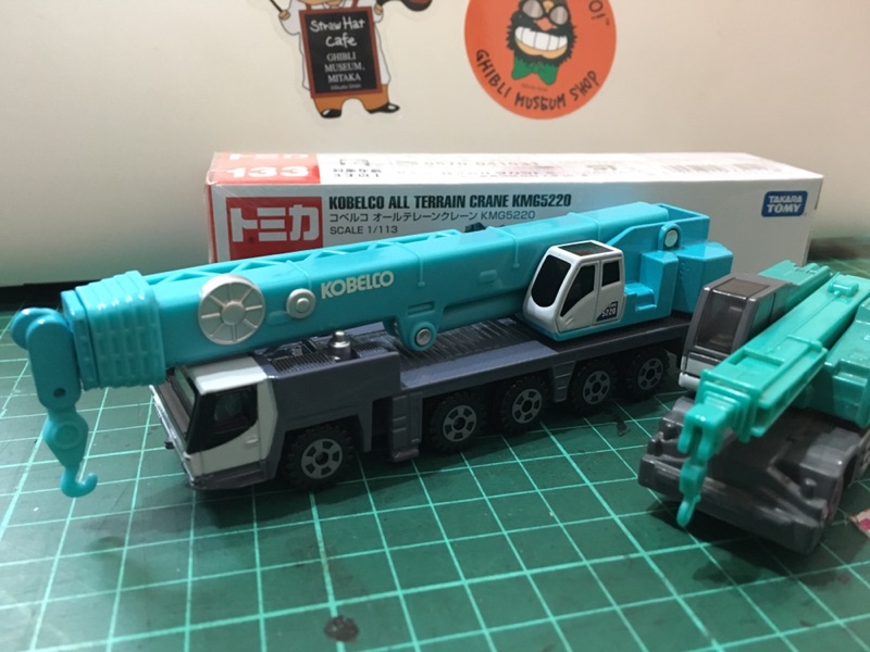 Tomica tomy 133 Kobelco 吊車 工程車 long tomica 多美小汽車 tomy