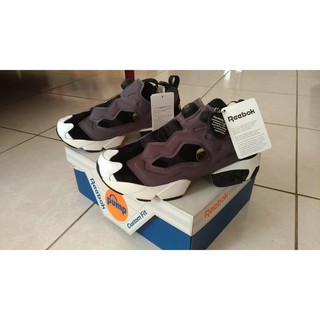 Reebok 銳步 PUMP充氣 FURY OG ACHM 黑灰白 女慢跑鞋 韓國購入 US6.5 (24cm)
